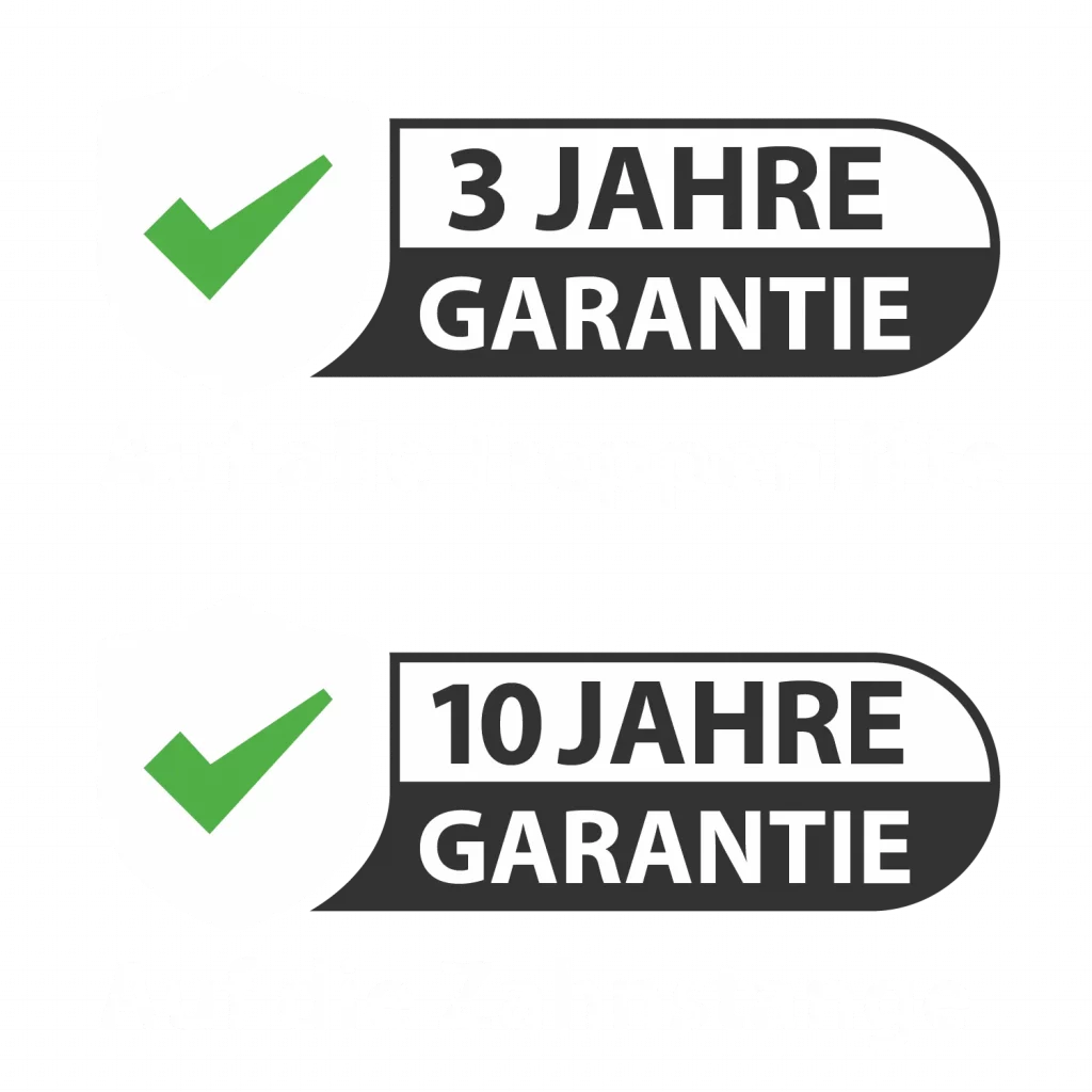 3 Jahre Garantie auf alle Treppenlifte und 10 Jahre Garantie auf die Zahnstange von Bruder RehaTech